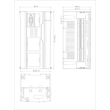 Flexem FL3-48MR-AC IIoT PLC méretek Flexem FL3-48MR-AC IIoT PLC méretek