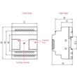 Rievtech PR-E-AQ-VI Analóg kimeneti modul (0-10V / 0-20mA)
