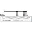 Rievtech PR-23DC-PTDAI-RT-N Ethernet PLC PT100 bemenetekkel Rievtech PR-23DC-PTDAI-RT-N Ethernet PLC PT100 bemenetekkel