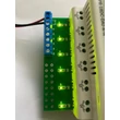 Rievtech I/O teszter sorkapocs kivezetéssel, ledekkel