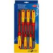 Knipex Szigetelt csavarhúzó készlet, lapos + PH, 1000V 6 részes 3,0,4,0,5,5,6,5,PH1,PH2 Knipex Szigetelt csavarhúzó készlet, lapos + PH, 1000V 6 részes 3,0,4,0,5,5,6,5,PH1,PH2