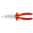 Knipex Szigetelt szerelofogó, krimpelo funkció, kétk.nyél 200 mm, csupaszítás 0,75-2,5 mm2, kábelvágás 15 mm 0,5-2,5 mm2 érvéghüvelyhez Knipex Szigetelt szerelofogó, krimpelo funkció, kétk.nyél 200 mm, csupaszítás 0,75-2,5 mm2, kábelvágás 15 mm 0,5-2,5 mm2 érvéghüvelyhez