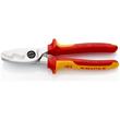 Knipex Szigetelt kábelvágó olló, kétkomponensu nyél 1000V 200 mm, d=20/70 mm2 Knipex Szigetelt kábelvágó olló, kétkomponensu nyél 1000V 200 mm, d=20/70 mm2