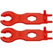Knipex Szerelokulcs klt., MC4-tipusú szolár csatlakozóhoz 2db/készlet Knipex Szerelokulcs klt., MC4-tipusú szolár csatlakozóhoz 2db/készlet