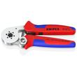 Knipex Önbeálló krimpelo fogó, 6 tüskés, krómozott fej 0,08-16mm2, AWG28-8 érvéghüvelyhez iker érvéghüvelyhez 2x 10mm2-ig Knipex Önbeálló krimpelo fogó, 6 tüskés, krómozott fej 0,08-16mm2, AWG28-8 érvéghüvelyhez iker érvéghüvelyhez 2x 10mm2-ig