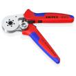 Knipex Önbeálló krimpelo fogó, 6 tüskés, krómozott fej 0,08-16mm2, AWG28-8 érvéghüvelyhez iker érvéghüvelyhez 2x 10mm2-ig Knipex Önbeálló krimpelo fogó, 6 tüskés, krómozott fej 0,08-16mm2, AWG28-8 érvéghüvelyhez iker érvéghüvelyhez 2x 10mm2-ig