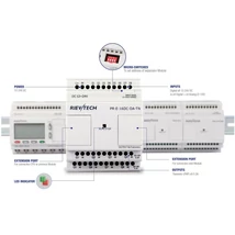 Rievtech PR-E-16DC-DA-TN Tranzisztoros bővítő modul