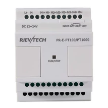 Rievtech PR-E-PT100/PT1000 Hőmérsékleti jel feldolgozó bővítő modul