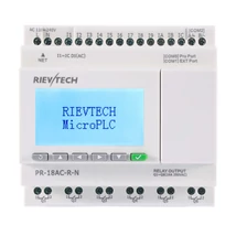 Rievtech PR-18AC-R-N Ethernet PLC webszerverrel és beépített MQTT-vel