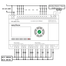 Rievtech PR-26AC-R-N Ethernet PLC webszerverrel és beépített MQTT-vel