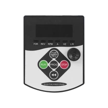 Frekvenciaváltó fém kapcsoló szekrénybe építve IP66, 400 x 300 x 200 mm ( 230V/2,2kW-ig, 400 V/4kW-ig), előlapra szerelt kijelzővel, kapcsolók nélkül