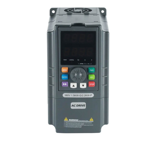 Rievtech RI3000-4T0022G/4T0037P 3 fázisú 2,2/3,7 kW frekvenciaváltó