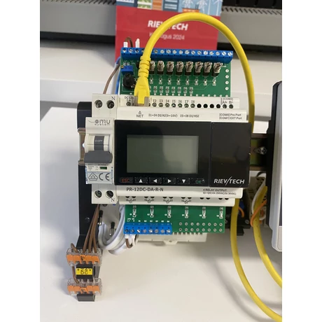 Rievtech Ethernet PLC és HMI oktató csomag I/O teszterrel