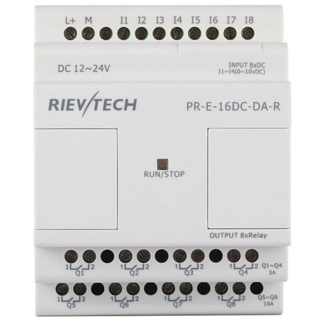 Rievtech PR-E-16DC-DA-R Relés bővítő modul