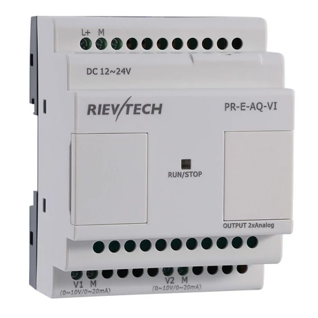 Rievtech PR-E-AQ-VI Analóg kimeneti modul (0-10V / 0-20mA)