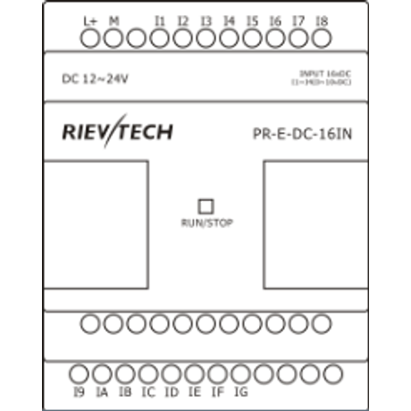 Rievtech PR-E-DC-16IN Bemeneti bővítő modul