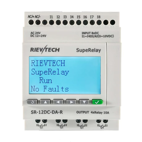 Rievtech SR-12DC-DA-R Ethernet PLC