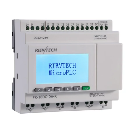 Rievtech PR-18DC-DA-R (relés kimenet)