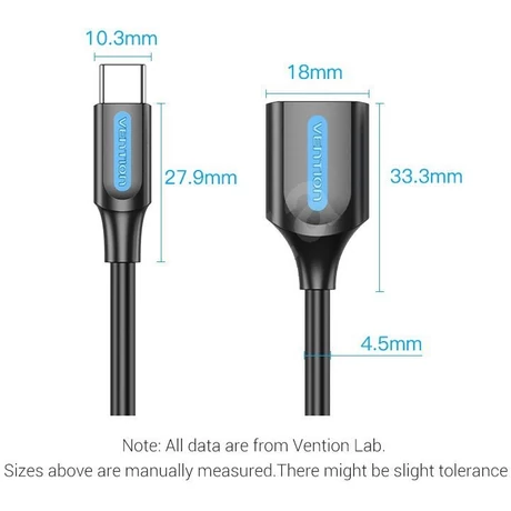 Vention USB-C átalakító USB-re